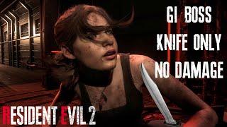 Resident Evil 2 - G1 Knife Only No Damage tips Standard  60FPS