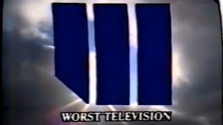 Заставка телеканала Worst Television Г. Брянск 1995