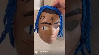 Made a mask with my son  #xxxtentacion #fyp