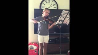 Waltz Violin Suzuki Book 2 Annika age 8