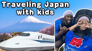 Traveling Japan with 2 Toddlers Day 1 Vlog USA to TOKYO to MIYAJIMA