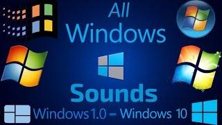 All Windows Sounds  Windows 1.0 - Windows 10