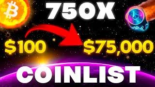 MAKE 750X With NEW Crypto Coins 2023 ICO & COINLIST STEP BY STEP GUIDE