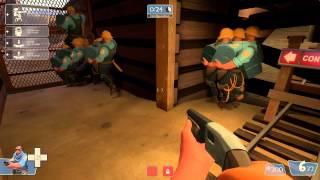 TF2 bot battle 13  Soldier VS Engineer