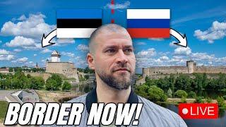 ESTONIA - RUSSIA Border Now Live *Must See* How Crazy is It?