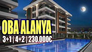 OBA ALANYA FLATS FOR SALE - PREMIUM CLASS RESIDENTIAL COMPLEX