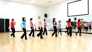 Bed On Fire - Line Dance Dance & Teach in English & 中文