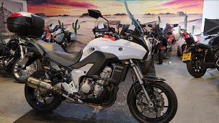 Kawasaki Versys 1000Akrapovic pipe sound and talkaround here @therealtoyshop