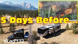 Were Taking a Chance. WILDFIRES. Maybe an RV Mistake HDT RV Life Fulltime Lifestyle. Travel