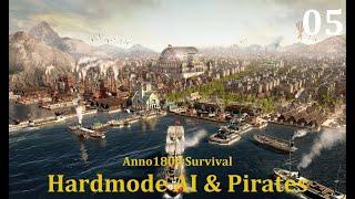 The NEW WORLD - Anno 1800 SURVIVAL  HARDMODE City Builder Challenge  Part 05