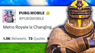 This MASSIVE NEWS Changes METRO ROYALE Forever...