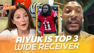 Aqib Talib States Brandon Aiyuk is a TOP 3 Receiver in the NFL