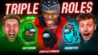 SIDEMEN AMONG US TRIPLE ROLES EXECUTIONER VETERAN & HAUNTER