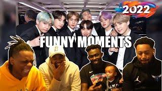 BTS FUNNY MOMENTS OF 2022  REACTION