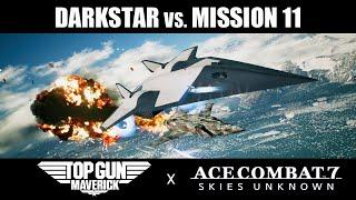 DarkStar vs. Fleet Destruction - Ace Combat 7 Skies Unknown x Top Gun Maverick DLC