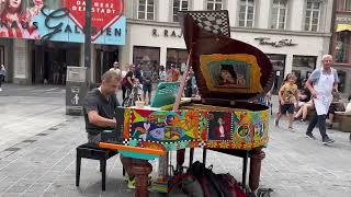 Me and a Piano in Innsbruck Tirol Austria