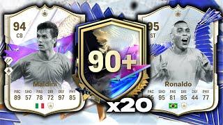 20x *NEW* 90+ ENCORE ICON PLAYER PICKS & 750K ULTRA TOTS PACKS