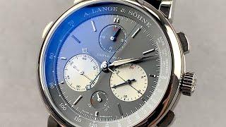 A. Lange & Sohne Saxonia Triple Split Limited Edition 424.038F A. Lange & Sohne Watch Review