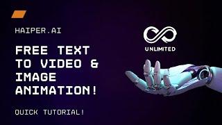 Haiper AI - Text To Video AI Generator  Free + Step By Step Tutorial