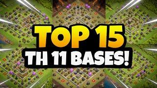 Top 15 Best TH 11 Bases For Every Type