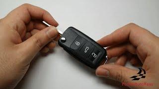 HOW TO 2010+ VW Complete Volkswagen Key Fob Shell Replacement Tutorial