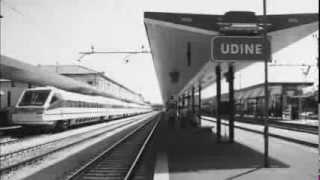 Annuncio treno in ritardo da Tarvisio nella stazione di Udine