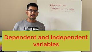 Dependent Vs Independent Variable  Research Variables