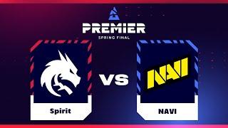 Spirit проти NAVI  BLAST Premier Spring Final 2024