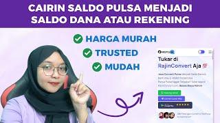 CARA TUKAR PULSA KE SALDO DANAREKENING TERCEPAT 100% TRUSTED‼️