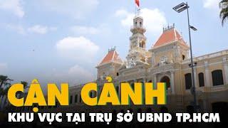 Cận cảnh khu vực tại trụ sở UBND TP.HCM sẽ đón khách tham quan dịp lễ