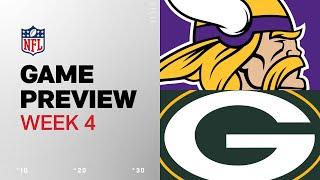 Minnesota Vikings vs. Green Bay Packers  2024 Week 4 Game Preview