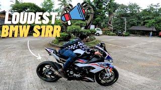 Loudest BMW s1000rr with 81mm AR Racing Exhaust