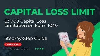 Capital Loss Tax Deduction up to $3000