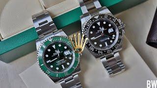 Rolex Submariner vs GMT Master II - Battle of my daily drivers