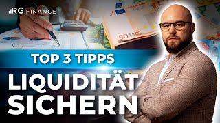 3 Tipps wie du nie wieder Liquiditätsprobleme bekommst