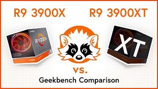AMD Ryzen 9 3900X vs AMD Ryzen 9 3900XT - Geekbench CPU Benchmark Comparison