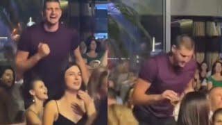 NIKOLA JOKIC HELD UP TRAFFIC IN SERBIA TO PARTY DRUNK LOL HAHA NEARLY GOT RAN OVER