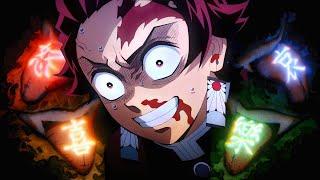 EVOLVES in the middle of FIGHTS TANJIRO vs UPPER MOON 4 -Urogi  DEMON SLAYER SEASON 3 EP4 - PART 1