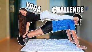 YOGA CHALLENGE CON MI NOVIO HERMANO