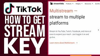 How To Get Your TikTok Live Stream Key 2024 Easy