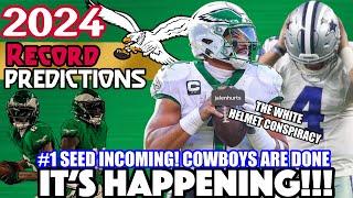 Eagles Run The NFC BOLD Predictions  Cowboys TOUGH Schedule   White Helmet Conspiracy