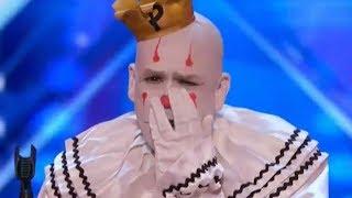 This Clown TURNED Simon ON UNEXPECTED  AGT Audition S12