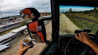 HARD Work BIG Money  POV TRUCK DRIVING