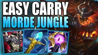 MORDEKAISER JUNGLE MAKES CARRYING SOLO Q GAMES BY YOURSELF SO EASY Gameplay Guide League of Legends