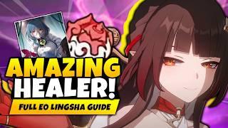 DONT BUILD HER WRONG Best E0 Lingsha Guide & Build Best Relics Light Cones & Teams - Star Rail