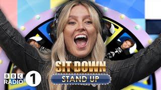 Hes ADORABLE Perrie Edwards calls her son and pop royalty on Sit Down Stand Up