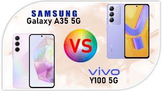 Samsung Galaxy A35 5G VS Vivo Y100 5G  Smartphone 4 Jutaan