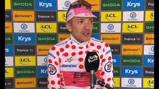 Tour de France 2024 - Richard Carapaz  Estou super contento el jersey es un objectivo