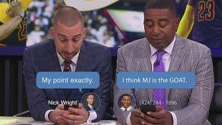 MJ vs LeBron - FS1 Group Text  FS1  FOX SPORTS