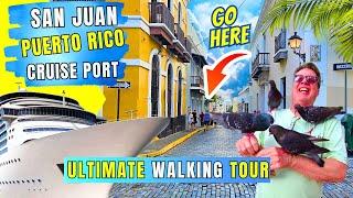 San Juan Puerto Rico Tour - Ultimate Cruise Port Tour of Old San Juan - MUST DOs